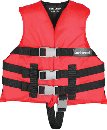 Airhead Gen Purpose Vest Red Child [10002-02-A-RD]