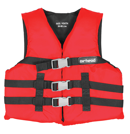 Airhead Gen Purpose Vest Red Youth [10002-03-A-RD]