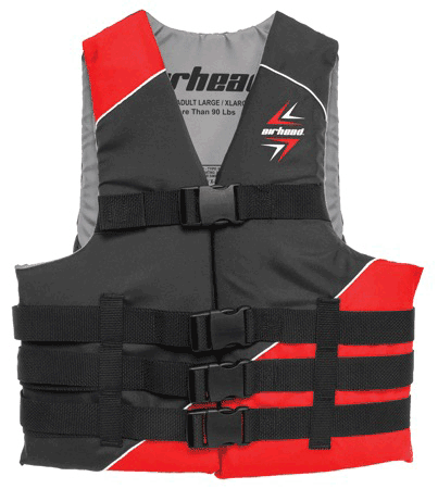 Airhead Slash Vest Red S/M [10091-04-A-RD]