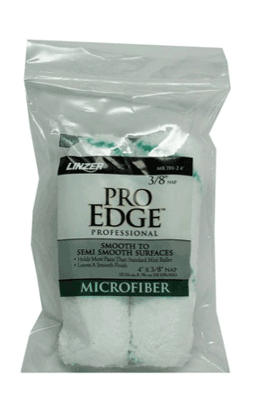 Linzer Mini Roller Microfiber 4" 2pk [MR701-2 4]