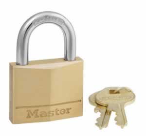 Master Lock Brass Padlock [140D]