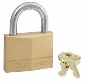 Master Lock Brass Padlock [150D]