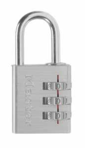 Master Lock Alum Set Your Own Combo Lock [630D]