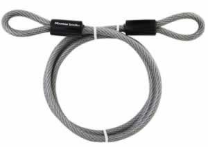 Master Lock Vinyl Coated Cable 6'X3/8" [78DPF]