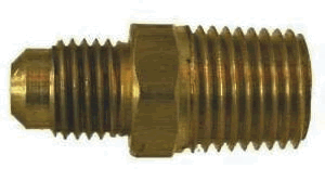 Midland Metal Male Adapter Brass 5/16"X1/4" [10260L]