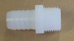 Midland Metal Nylon 5/8" Npt 1/2" Barb Adpt [33-020W]