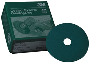 3M Green Corp Fibr Discs 24g5" [01915]