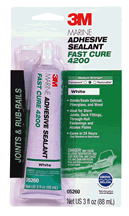 3M Fast Cure 4200 White 3oz Tube [05260]