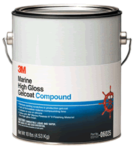 3M Marine High Gloss Gelcoat Compound Gallon