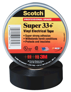 3M Electric Tape 3/4"X66 Ft [06132]