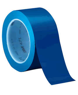 3M Blue Plastic Tape 3/4" [06409]