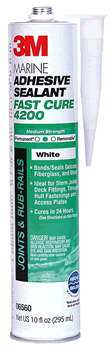 3M Fast Cure 4200 White Cartridge [06560]