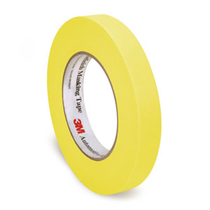 3M Yellow Maskng Tape-24mm 1" [06653]