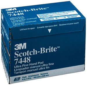 3M Ultra Fine Scotch Brite Gray [07448]