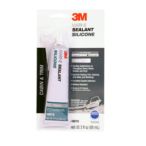 3M Mildew Resist Silicone Clear [08019]