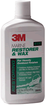 3M Marine Fiberglass Restorer and Wax 16 oz