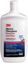 3M Marine Fiberglass Restorer and Wax 32 oz
