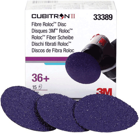 3M Cubitron 3" Roloc Disc 36+(15) [33389]