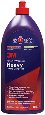 3M Heavy Cutting Compound Qt [36102]