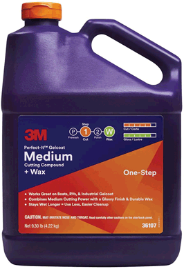 3M Gelcoat Cutting Compound Gl [36107]