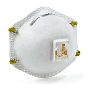 3M Respirator W/Exhale Vlv(Bx-10 [54343]