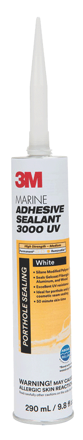 3M Sealant 3000uv Black Cart [98242]