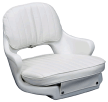 Moeller Marine ST2000-HD Helm Chair W/Mt Plate & Cushion