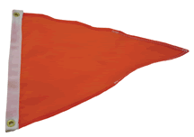 Monarch Marine Flag Only 12" Orange [MONFLAG]