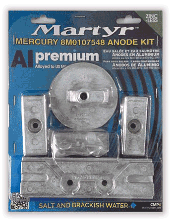 Martyr Merc 8m0107548 Anode Kit [CM8M0107548KITA]