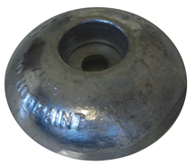 Martyr Transom Bolt On Hull Zinc Anode 4"