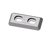 Martyr Medium Bolt On Hull Zinc Anode 6-1/4" x 2-3/4"