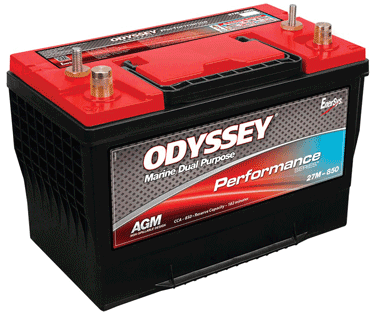 Odyssey Battery Perf 27 Dp Agm Marine [27M-850]