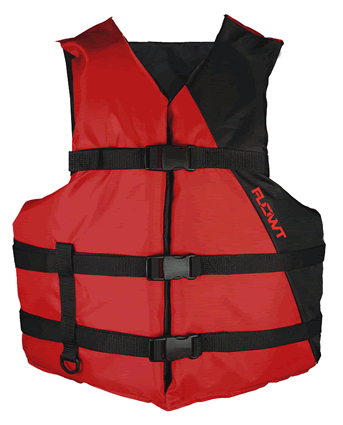 Flowt Vest Red Universal Adult [40202-2-UNV]