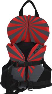 Flowt Vest Infant Red Neoprene [40219INFCLD]