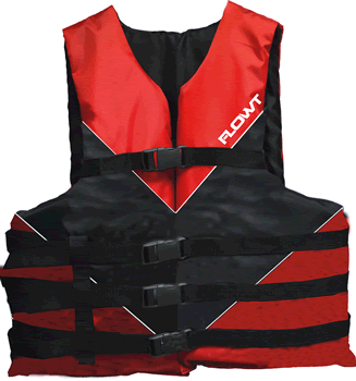 Flowt Vest Red Universal Adult [40302-2-UNV]