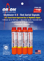 Orion Skyblazer Red 4pk-Zipper Bag [859]