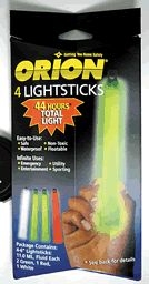 Orion Chemlight Lightsticks 4-Pak [924]