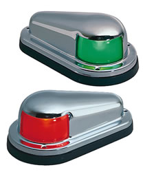 Perko Horizontal Mt Side Lights 12v [0915DP0CHR]