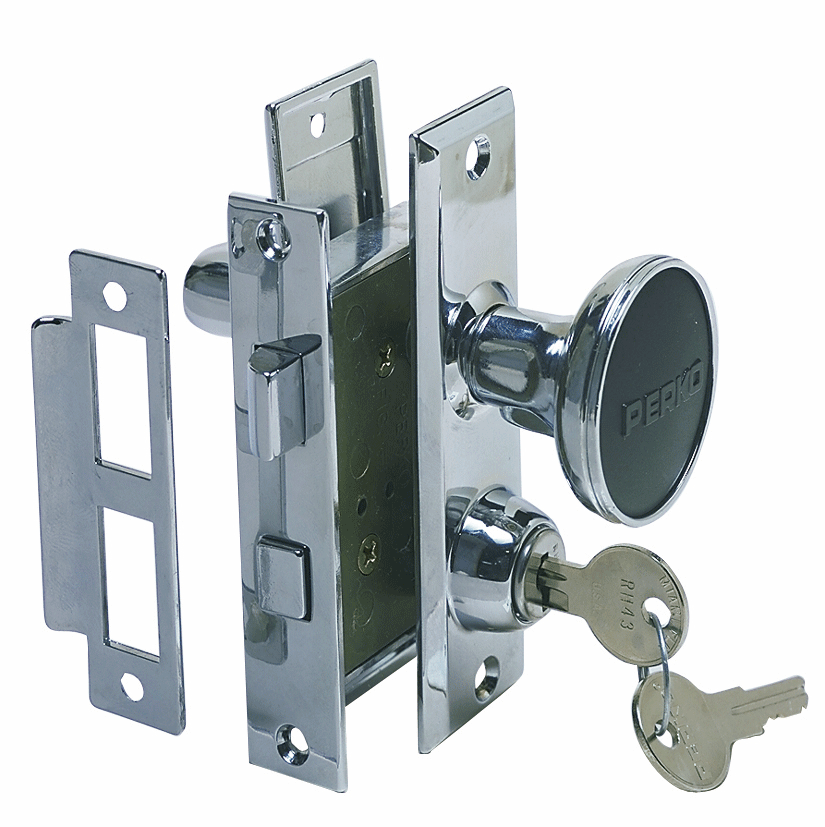 Perko Mortise Lock Set [0927DP0CHR]