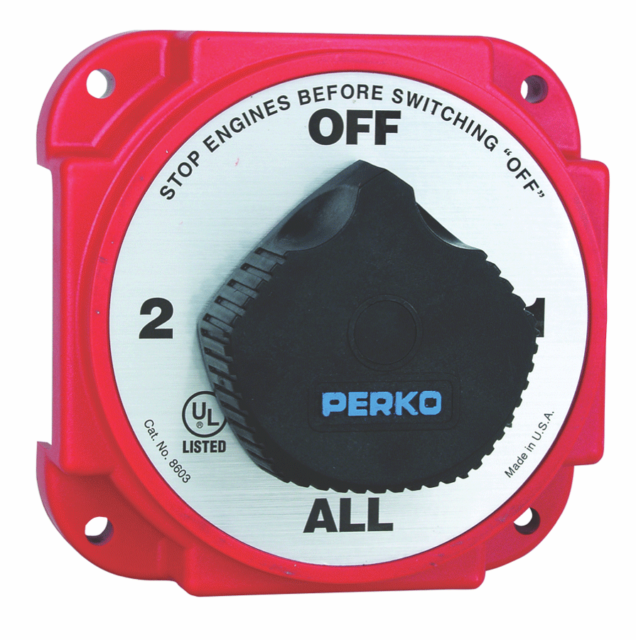 Perko Heavy Duty Battery Switch [8603DP]