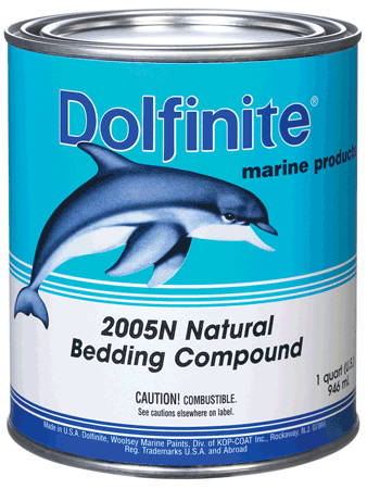 Pettit Paint Bedding Compound Natural Qt [742005108]