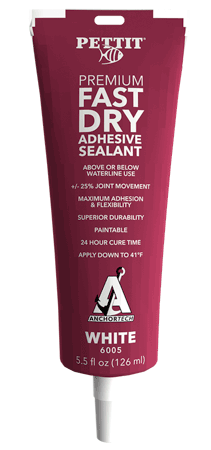 Pettit Paint Fast Dry Sealant White 5.5 Oz [1600510]