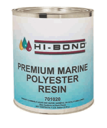 Hi-Bond Polyester Resin W/Wax Gal [701020]