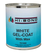 Hi-Bond Gelcoat White Gallon [701500]