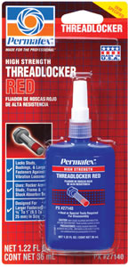 Permatex Threadlocker Red 36ml Bottle [27140]