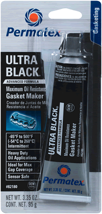 Permatex Ultra Black Rtv 3.35 Oz [82180]