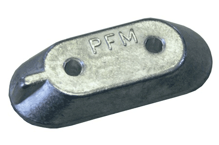 Performance Metals Clamp Bracket Anode 8-250hp [00359A]