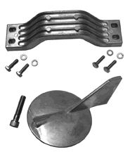 Performance Metals Yamaha 150-175HP Aluminum Anode Kit