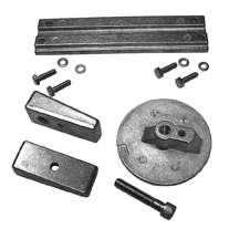 Performance Metals Verado 4 Cylinder Aluminum Anode Kit