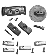 Performance Metals Verado 6 Cylinder Aluminum Anode Kit